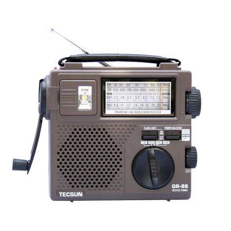 Product Name: Tecsun GREEN-88 Dynamo Hand Cranking Radio Product ID: Features: This product is a four-band (AM/FM/SW1/SW2) analog radio with a unique Fine Tune knob for perfect tuning. It comes with a built-in white LED flashlight, making this radio not only ideal for emergencies but also for recreational activities such as camping, hiking, or traveling. Moreover, the Tecsun Green-88 radio’s built-in generator ensures that you have access to local and worldwide news and information, no mat Sw Radio, Emergency Radio, Speakers For Sale, Digital Radio, Emergency Light, All Band, Power Generator, Torch Light, Built In Speakers