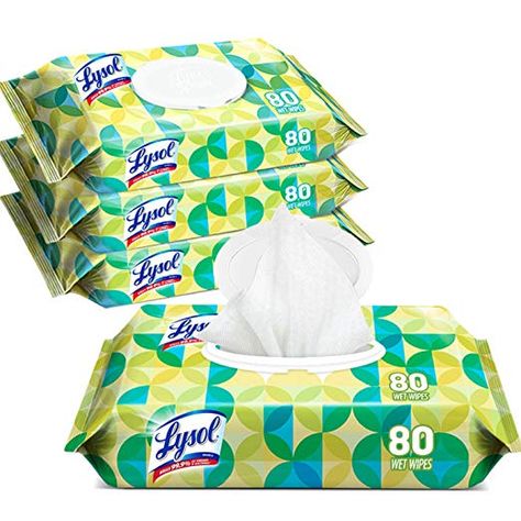 Amazon.com: Lysol Handi-Pack Disinfecting Wipes, 320ct (4X80ct), Tropical Scent: Gateway Listerine Foot Soak, Lysol Wipes, Santa Ideas, Antibacterial Wipes, Disinfecting Wipes, Tropical Scent, Disinfectant Spray, Garage Design, Hospital Bag