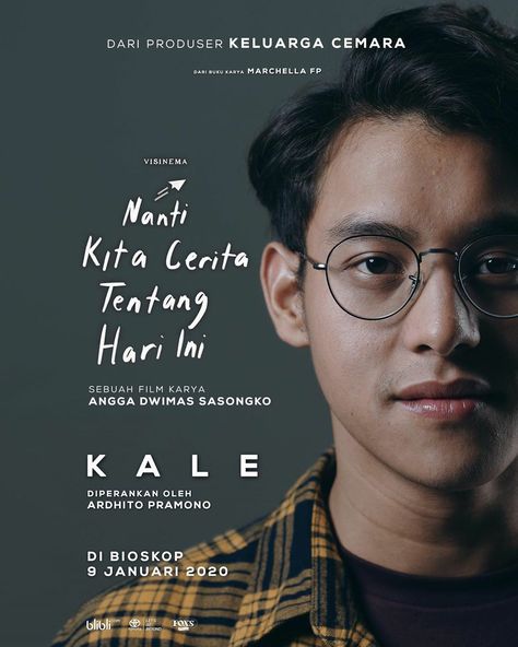 Poster Karakter NKCTHI | Ardhito Pramono as Kale Ardhito Pramono, Film Box, Movie References, Cogan Indo, Film Quotes, Blackpink Lisa, Images Photos, Wallpaper Quotes, Kale