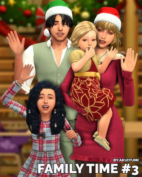 Ts4 Poses, Christmas Poses, Sims 4 Family, Poses Couple, Sims 4 Children, Sims 4 Mm Cc, Group Poses, Sims 4 Cc Folder, Sims 4 House Design