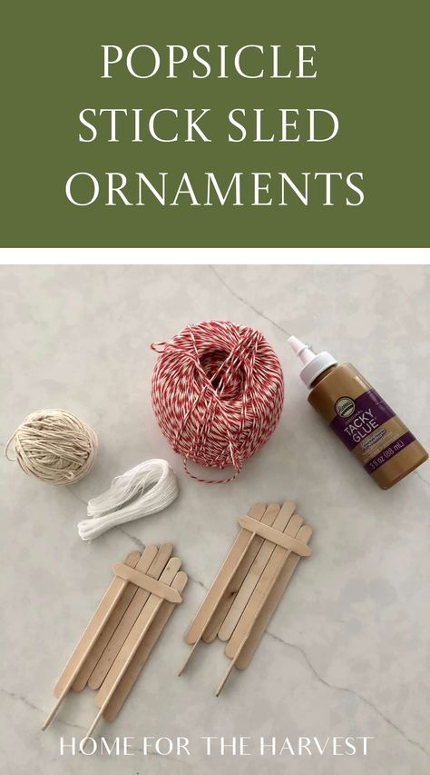 These popsicle stick sled ornaments are adorable! Here’s how to make your own tiny wooden sleigh ornaments using popsicle sticks and glue. They’re easier than they look! Contents show Supplies for popsicle stick sled ornaments How to make popsicle stick sled ornaments Supplies for popsicle stick sle… Xmas Crafts With Popsicle Sticks, Christmas Sled Diy, Popsicle Sled Ornament, Sled Ornaments Popsicle Stick, Popsicle Stick Sled Ornament, Crafts To Make With Popsicle Sticks, Popcycle Sticks Projects Easy, Popcycle Sticks Projects Christmas, Popsicle Stick Sleigh