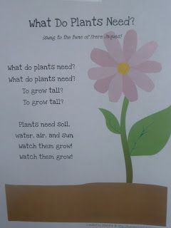 Since we planted a garden, my son has asked non-stop questions about it.  Good thing our garden theme came JUST in time!!!   Here is our sch... April Preschool, Spring Theme Preschool, Plant Lessons, Spring Lessons, Garden Unit, Preschool Garden, Plants Unit, Plant Study, Crafts Preschool