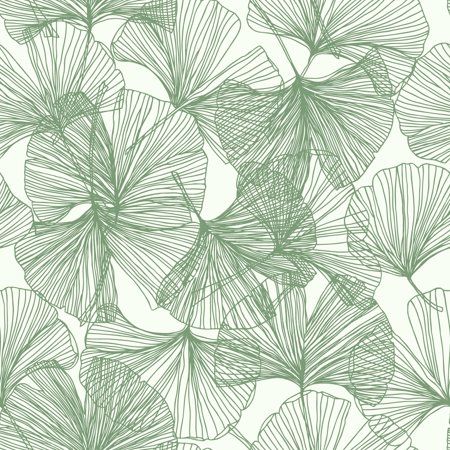 Roommate Decor, Ginkgo Tree, Room Visualizer, Gingko Leaves, Ginkgo Leaves, Ginkgo Leaf, Peel Stick Wallpaper, Wallpaper Samples, Wallpaper Roll