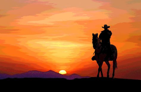 Himalayan Sunset 12 - Almost Gone | Flickr - Photo Sharing! Description from pinterest.com. I searched for this on bing.com/images Cowboy Sunset, Country Boy, Nature Drawing, A Horse, Montana, Cowboy, Horses, Wallpapers, Nature