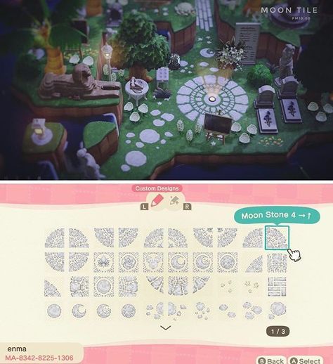 Moon Tile, Motif Acnl, Acnh Cottagecore, Animal Crossing 3ds, Animals Crossing, Animal Crossing Funny, Ac New Leaf, Animal Crossing Guide, Animal Crossing Qr Codes Clothes