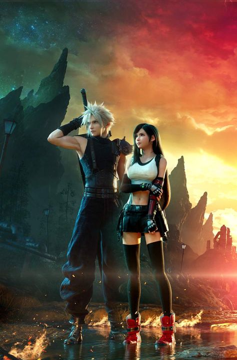 Cloud Strife Art, Prompto Argentum, Cloud And Tifa, Final Fantasy Xii, Final Fantasy Collection, Final Fantasy Artwork, Final Fantasy Vii Remake, Final Fantasy Art, Cloud Strife