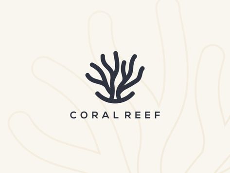 Coral Reef Logo Design by undaru on Dribbble Coral Logo, Coral Design, Coral Reef, Global Community, Creative Professional, Logo Design, Coral, Branding, ? Logo