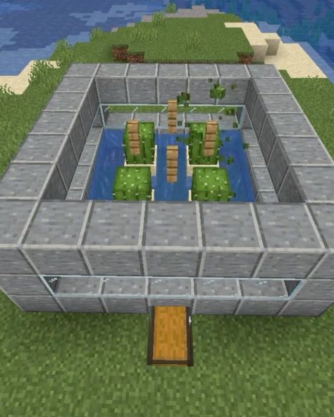 Minecraft Vertical Farm, Minecraft Cactus Build, Creeper Farm Minecraft, Minecraft Cactus Farm, Cactus Farm Minecraft, Minecraft Cactus, Afk Fishing Farm Minecraft, Cactus Farm, Minecraft Farm