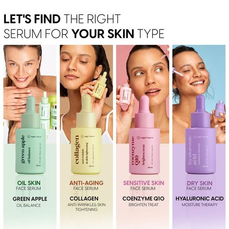 The perfect solution for every skin type. Care By Skin Type Every skin needs to be cleaned, purified and strengthened by following an effective skin care routine. Cosmetic Products Design, Skin Care Branding Design, Skin Care Branding, Skin Care Ads, Skincare Ads, Skincare Branding, Dry Skin On Face, Social Media Branding Design, Email Design Inspiration