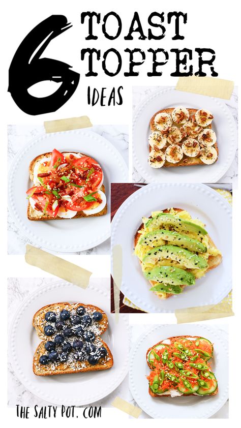 Chia Seed Pudding Parfait, Lunch Toast, Toast Bacon, Toast Toppers, Simple Avocado Toast, Healthy Toast, Avocado Toast Recipe, Cheese Toast, Breakfast Toast