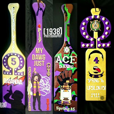 Omega Psi Phi Paddle, D9 Paddles, Probate Gifts, Omega Psi Phi Paraphernalia, Sigma Lambda Beta, Greek Ideas, Sigma Lambda Gamma, Greek Paddles, Omega Psi Phi Fraternity