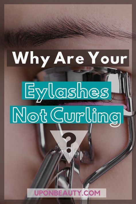 How To Curl Short Eyelashes, Eyelash Curling Hacks, Eye Lash Curler Tricks, How To Curl Short Lashes, Curl Eyelashes Tips, How To Curl Straight Eyelashes, Curling Eyelashes Tips, Mascara Tips For Short Lashes, How To Curl Your Eyelashes