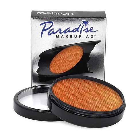 Color:Metallic Orange Size:1.4 Ounce Cake Makeup, Cleaner Face, Metallic Orange, Mehron Makeup, Cocoa Seeds, Orange Cake, Seed Butter, Makeup Palette, Flower Extract