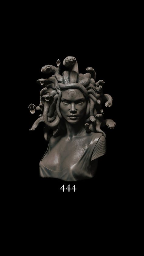 Medusa Profile Pic, Medusa Wallpaper Iphone, 444 Wallpaper Iphone, Medusa Aesthetic Wallpaper, Wallpaper Medusa, Medusa Wallpaper, Black Vibes, Medusa Art, Madison Beer Outfits