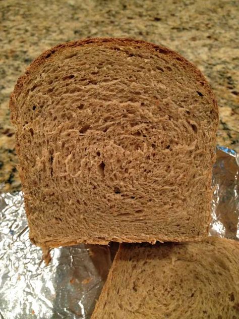 Bran Cereal Bread - Cookie Madness Bran Bread Loaf, Salted Muffins, Bran Bread Recipe, Bran Bread, Bread Machine Recipes Sweet, 100 Whole Wheat Bread, Cereal Bread, Bread Head, Baking Breads