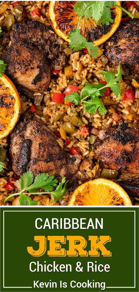 Caribbean Jerk Chicken Sides, Jerk Chicken Breast Recipe, Easy Jerk Chicken Recipe, Jerk Chicken Breast, Jerk Chicken Marinade, Chicken Recipe For Dinner, Jerk Chicken And Rice, Jamaican Chicken, Jerk Chicken Recipe