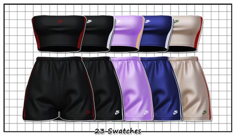 Sims 4 Basketball Shorts Cc, Sims 4 Football Uniform Cc, Sims 4 Cc Comfy Clothes, Sims 4 Athletic Wear, Sims 4 Cheerleader Cc, Sims 4 Shorts Cc, Girl Boxers, Ts4 Mods, Alpha Cc