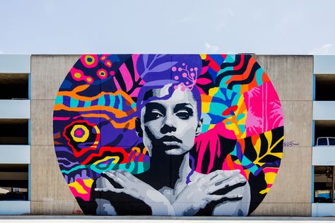 Pop Art Mural, Beach Mural, California Street, Street Mural, Graffiti Murals, Murals Street Art, Pow Wow, Art Culture, Mural Painting