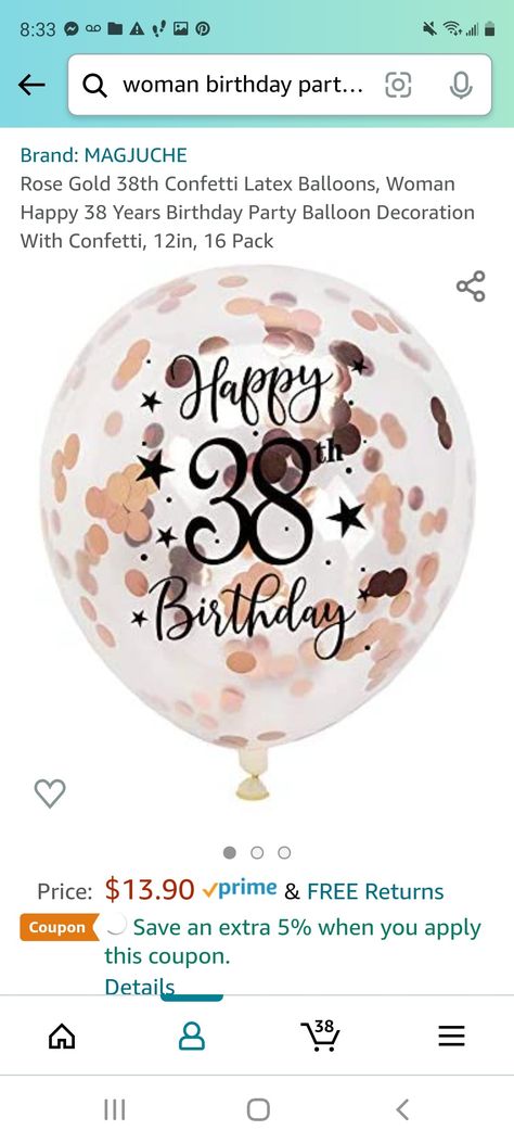 38 Birthday Party Ideas For Women, 38th Birthday Ideas For Women, Birthday Party Ideas For Women, 38 Birthday, Party Ideas For Women, Birthday Ideas For Women, Happy 38 Birthday, 38th Birthday, Birthday Party Balloon