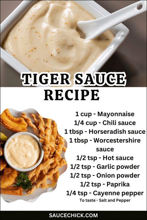 Tiger Sauce Recipe: Homemade Spicy Condiment Delight Tiger Sauce Recipe, Asian Dipping Sauce Recipes, Sos Recipe, Asian Dipping Sauce, Homemade Hot Sauce, Gummies Recipe, Homemade Sauce Recipes, Dipping Sauces Recipes, Homemade Sauce