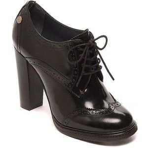 Tommy Hilfiger Heeled Brogue High Heel Oxford Shoes, Tommy Hilfiger Heels, Heeled Brogues, High Heel Oxfords, Oxford Shoes Heels, Shoes For, Wingtip Oxford Shoes, Wingtip Shoes, Lace Up High Heels