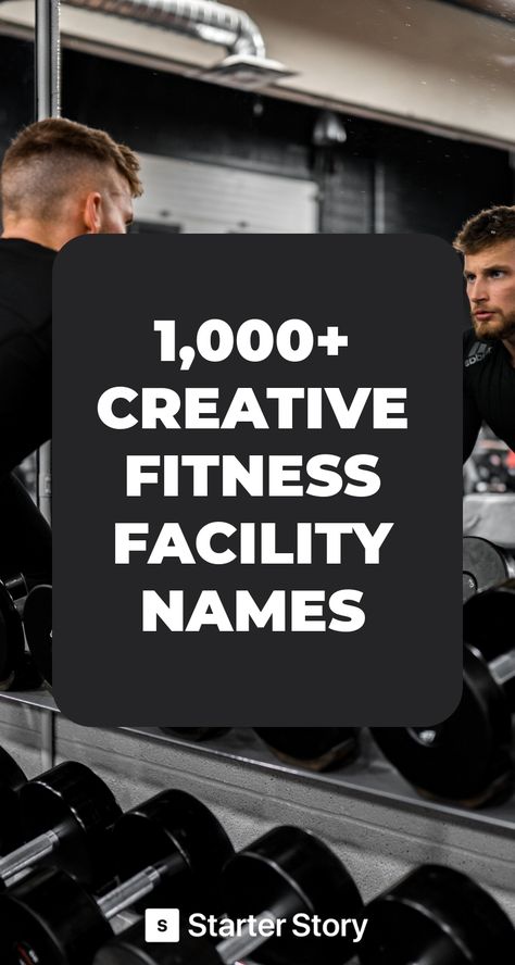 Gym Names Ideas, Fitness Business Names, Gym Name Ideas, Gym Business Plan, Gym Group, Boutique Fitness Studio, Fitness Boutique, Naming Your Business, Fitness Facilities