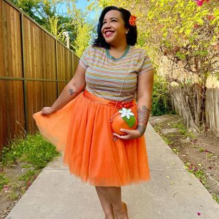 From Picwox Piglet Disneybound, Pocahontas Disneybound, Gonzo Disneybound, Orange Bird Disneybound, Orange Bird, Walt Disney World, Walt Disney, Disney World, Orange