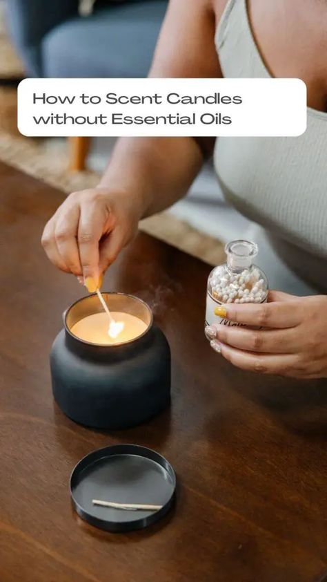 Scent Candles Diy, How To Make Leather Scented Candles, How To Scent Candles With Spices, Making Soy Candles With Essential Oils, How To Scent Candles, Coffee Scented Candles Diy, Diy Candle Scents Recipes, Healthy Candles Natural Diy, Diy Soy Candles With Essential Oils