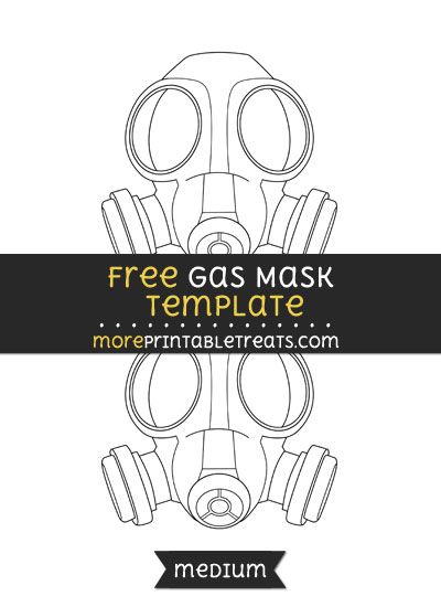 Free Gas Mask Template - Medium Diy Gas Mask Costume, Gas Mask Template, Mask Template Printable Free, Paper Mask Template Free Printable, Cardboard Gas Mask Template, Gas Mask Diy, Diy Gas Mask, How To Draw Gas Mask, Cardboard Mask Template