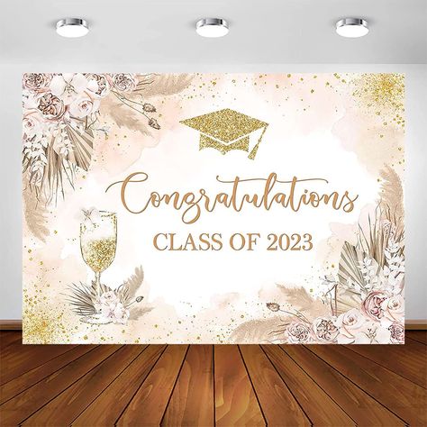 Pink Graduation Party Decorations, Pink Graduation Party, Pink Graduation, Photoshoot Background, Photoshoot Backdrops, Graduation Backdrop, Graduation Party Decorations, 2023 Photo, 2023 Graduation