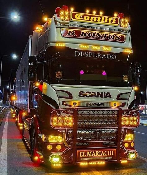 Instagram post by Kamionos György • Dec 20, 2021 at 9:01pm UTC Automotive Social Media, Customised Trucks, Tricycle Bike, Old Lorries, Scania V8, Scania Trucks, Car Camper, Trucking Life, Automotive Marketing