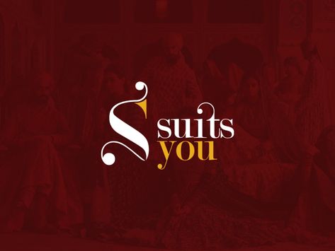 Suits You- A Traditional Clothing Brand by Sarabjeet Singh on Dribbble Indian Names For Clothing Brand, Indian Branding, Clothing Brand Aesthetic, Clothing Brand Name Ideas, Boutique Names Ideas, Fashion Logo Design Inspiration, Traditional Logo, Graphic Designer Studio, Clean Logo Design