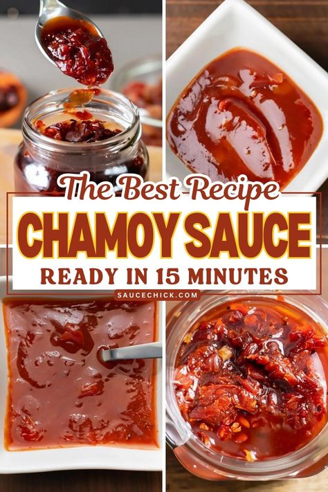 Chamoy Sauce Recipe Chamoy Sauce Recipe, Chamoy Sauce, Alternative Sweeteners, Mexican Cooking, Dried Apricots, Creamy Garlic, Garlic Parmesan, Favorite Snack, Fresh Lime Juice