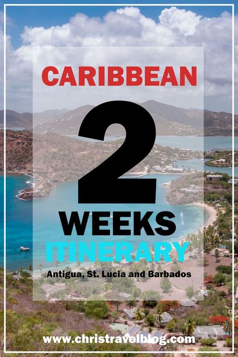 2 weeks Caribbean island-hopping itinerary to Antigua, St. Lucia and Barbados. Inspiration, planning, tips, beaches, culture, must-see places and much more. Check out this Caribbean itinerary now! Caribbean Island Hopping, Carribean Travel, Caribbean Holiday, Travel Caribbean, Dream Trips, Caribbean Destinations, Central America Travel, Caribbean Vacations, Caribbean Island