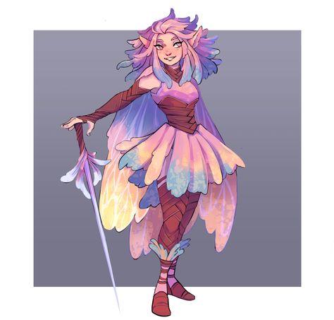 Dungeons And Dragons Characters, Dnd Art, Fairy Costume, Fairy Art, Character Creation, Dnd Characters, Character Portraits, A Drawing, Creature Art