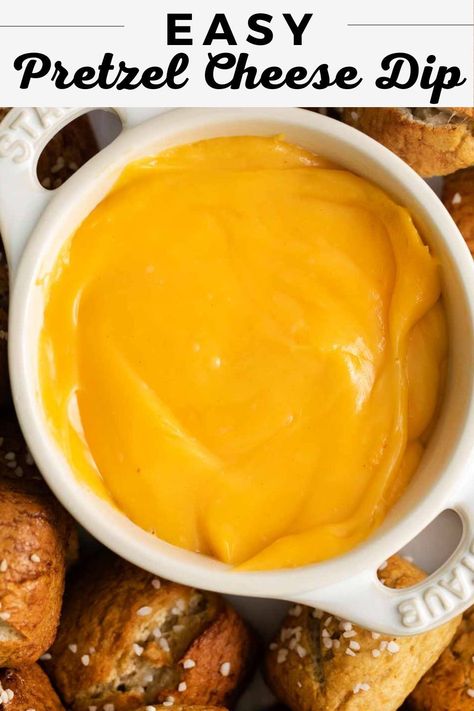 Creamy, cheesy, and delicious! This gluten-free cheese sauce from Meaningful Eats is perfect to pair with gluten-free soft pretzels. It’s the perfect appetizer for parties, football games, family game night, etc! While I love dipping soft pretzels in mustard, cinnamon sugar, and other dips, this gluten-free cheese sauce is my absolute favorite. Gluten Free Cheese Sauce, Pretzel Cheese Dip, Chocolate Raspberry Smoothie, Gluten Free Soft Pretzels, Meaningful Eats, Soft Pretzel Bites, Pretzel Cheese, Gluten Free Pretzels, Games Family