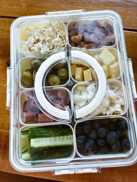 8 Compartments Snack Box Snackle … curated on LTK Snackle Box Ideas For Adults, Snacklebox Ideas, Snackle Box Ideas, Snack Box Gift, Snack Boxes Healthy, Snackle Box, Disney On A Budget, Snack Boxes, Snack Box