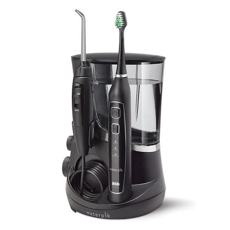 Waterpik Complete Care 5.0 Water Flosser + Sonic Toothbrush | Kohls Waterpik Storage, Waterpik Water Flosser, Toothbrush Travel Case, Plaque Removal, Sonic Electric Toothbrush, Sonic Electric, Sonic Toothbrush, Water Flosser, Oral Care Routine