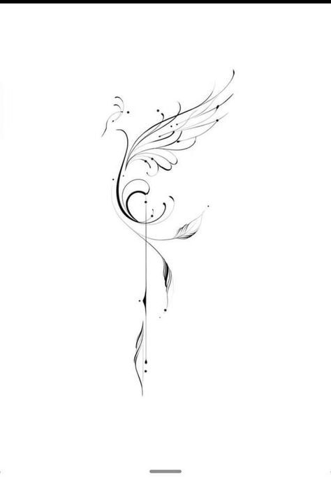 Phoenix Tattoos For Women, Phoenix Tattoo Feminine, Small Phoenix Tattoos, Phoenix Tattoos, Phoenix Tattoo Design, Spine Tattoos For Women, Stylist Tattoos, Classy Tattoos, Phoenix Tattoo