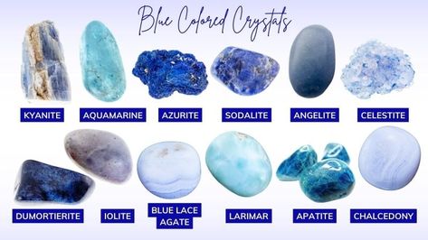 Blue Crystals Meaning Blue Rose Quartz Meaning, Blue Crystals Meaning, Chalcedony Crystal Meaning, Crystals Meaning, Rose Quartz Meaning, Crystal Guide, Spiritual Symbols, Orange Crystals, Crystal Healing Stones