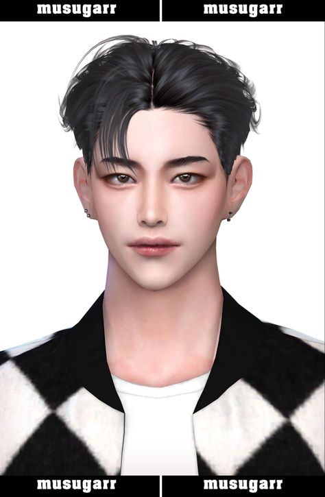 #sims4 #thesims4 #ts4 #creating #art #artist #cc #games #gaming #musugarr #maamuang Sims 4 Cc Hair Male Kpop Maxis Match, Sim4 Cc Male Hair, Sims 4 Cc Asian Skin Overlay Male, Sims 4 Mods Male Skin, Sims 4 Cc Male Face Mask, Kpop Hair Sims 4 Cc, Sims 4 Korean Male Cc, Sims 4 Cc Korean Skin, Sims 4 Cc Korean Hair Male