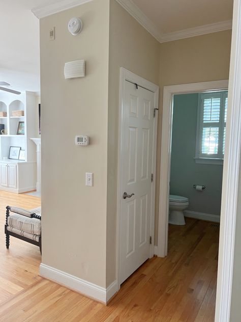 Manchester Tan Color Scheme, Sherwood Tan Benjamin Moore, Sail Cloth Paint Benjamin Moore, Benjamin Moore Manchester Tan Cabinets, Benjamin Moore Tan Paint Colors, Benjamin Moore Jute, Benjamin Moore Tan, Bm Manchester Tan, Benjamin Moore Manchester Tan