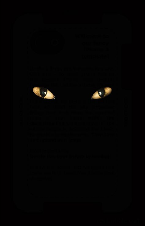 Eyes in the back of your Phone | by David Alexander Elder Cat Eye Wallpaper, Black Eye Wallpaper, 2018 Wallpaper, Tablet Wallpapers, Black Hd Wallpaper, Halloween Wallpapers, Halloween Clothes, Iphone 3gs, Iphone Covers