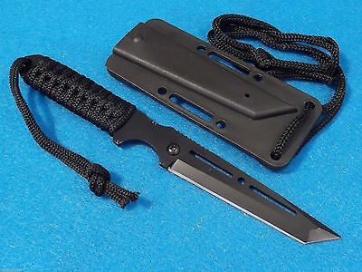 Tops Knives, Cord Belt, Tanto Blade, Boot Knife, Tanto Knife, Benchmade Knives, Unique Knives, Survival Skills Life Hacks, One Piece Black