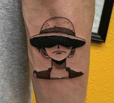 Luffy Luffy Tattoo Ideas, Tattoo Skate, Luffy Tattoo, Simple Tatto, Live Tattoo, Wolf Tattoo Sleeve, Simple Tattoos For Guys, One Piece Tattoos, Stomach Tattoos