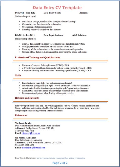 Creative Resume Design, Cv Example, Data Entry Clerk, Business Analyst Resume, Free Resume Examples, Administrative Assistant Resume, Job Resume Samples, Best Resume Format, Cv Format