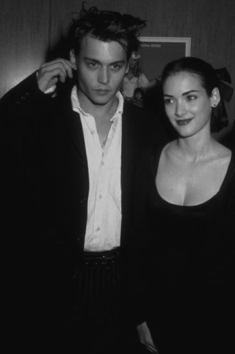 Johnny And Winona, Johnny Depp And Winona, Iconic Couples, Winona Forever, He Is My Everything, Hollywood Couples, Vintage Couples, Winona Ryder, Hollywood Glamour