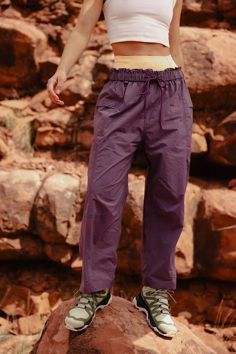 In The Wild Pants | Free People Waterproof Hiking Pants, Trendy Bob Hairstyles, Hiking Pants Women, Short One Piece, Causal Outfits, Granola Girl, Cute Fit, Hiking Pants, Fp Movement