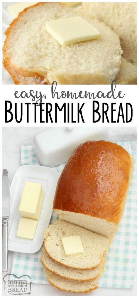 Simple Bread Recipe, Honey Buttermilk Bread, Asian Ramen, Dog Cake Recipes, Buttermilk Bread, Simple Bread, Honey Bread, Diy Easy Recipes, Bread Maker Recipes