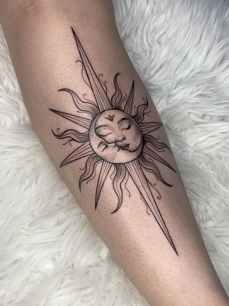 Tattoo Sol E Lua, Earthy Tattoos, Small Moon Tattoos, Armband Tattoos, Moon Tattoo Designs, Spine Tattoos For Women, Pretty Tattoos For Women, Forearm Tattoo Women, Sun Tattoos